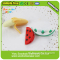 3D Eten Shaped blister verpakking Eraser